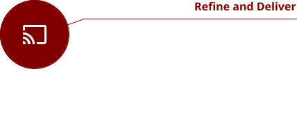 Refine and Deliver  **Your feedback drives the refinement process.** I collaborate closely with you, fine-tuning every detail with precision and purpose. My goal is simple: to deliver a polished final design that not only reflects your vision but exceeds your expectations.